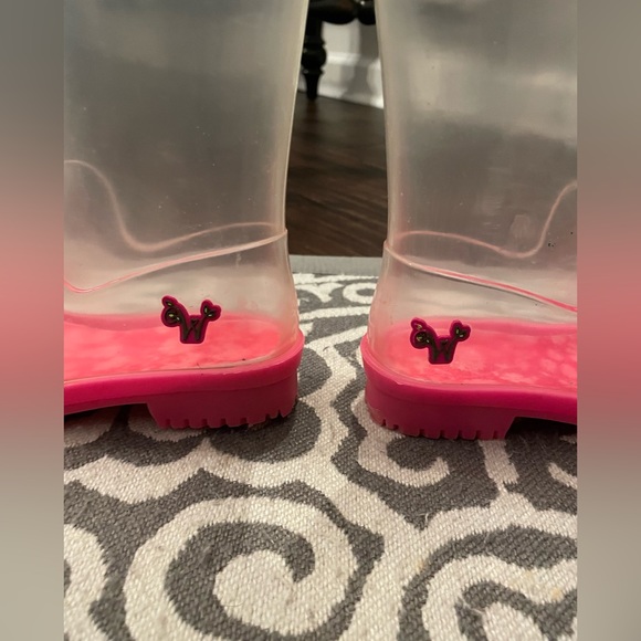 American Girl, Peek-a-Boo Wellies for Girls, WellieWishers | Sz 10/11 - Picture 7 of 10
